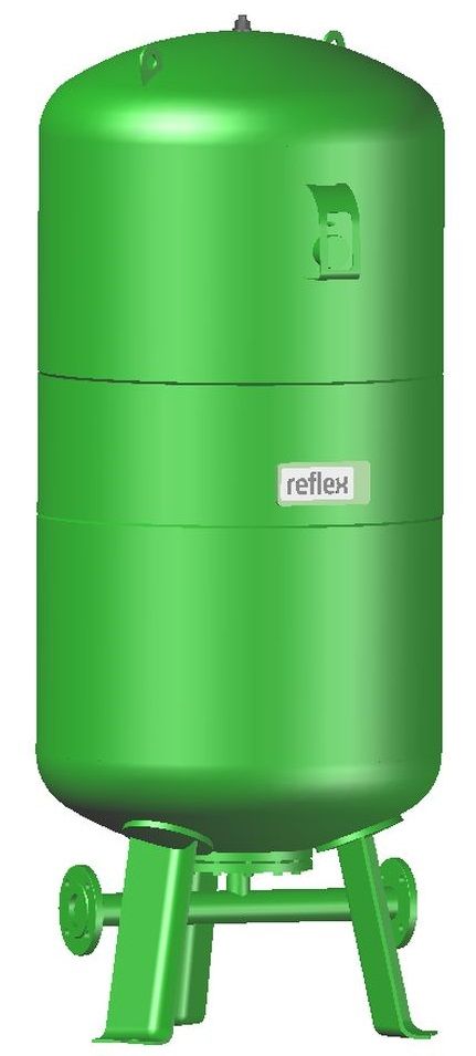 Reflex DT600 Мембранный бак для водоснабжения, 2xDN65/PN16, 600л, PN16, 70°C (зеленый) / 7339105