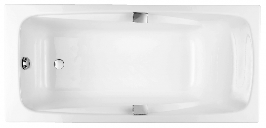 Jacob Delafon Repos Чугунная ванна с отверстиями под ручки / 180x85 / Белый / E2903-00
