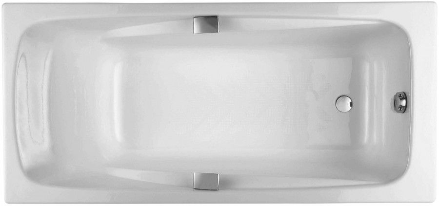 Jacob Delafon Repos Ванна чугунная прямоугольная встраив., с отверст. для ручек / 170x80 / E2915-00