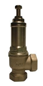 Предохранительный клапан Tecofi 1/2" Ру16 пружинный диап. 3-8 бар / SR2141-0015
